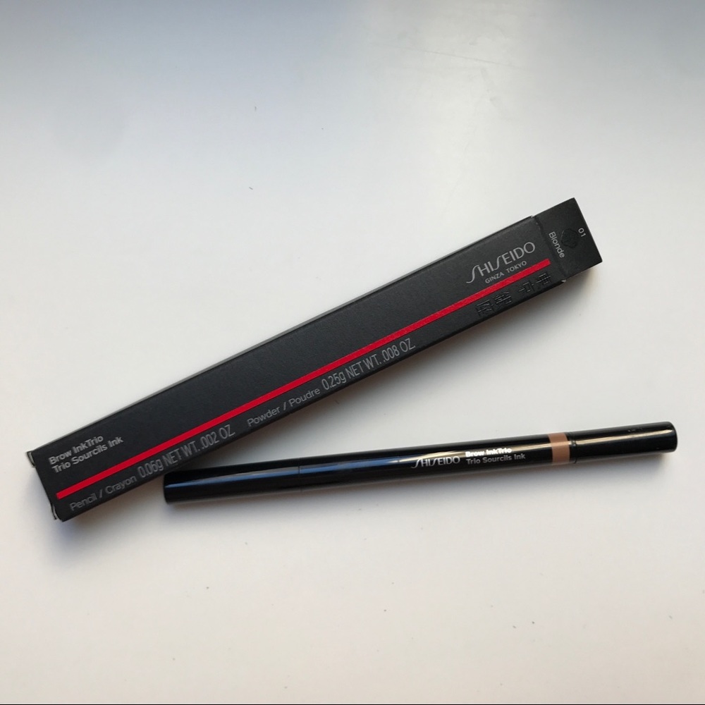 SHISEIDO BROW INK TRIO BLONDE PENCIL BNIB